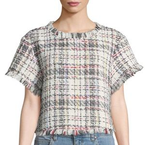 Cupcake and Cashmere tweed top